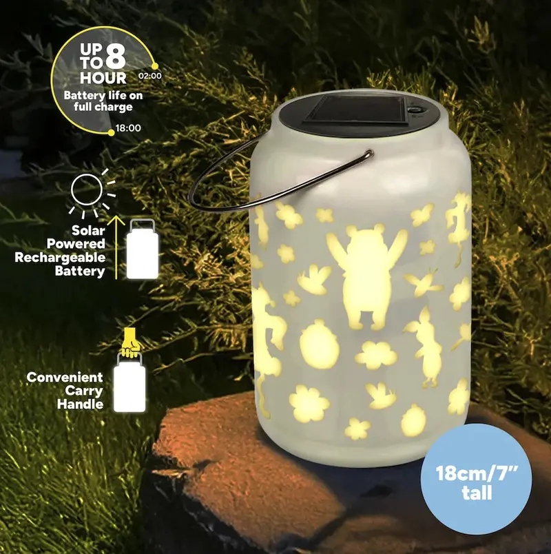 Disney Winnie The Pooh Solar Projection Lantern – 7 Inches 1