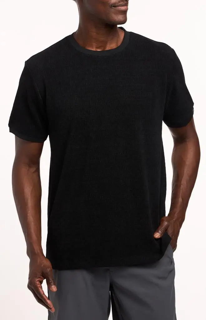 Dkny Checkerboard Graphic Cotton T-Shirt 1