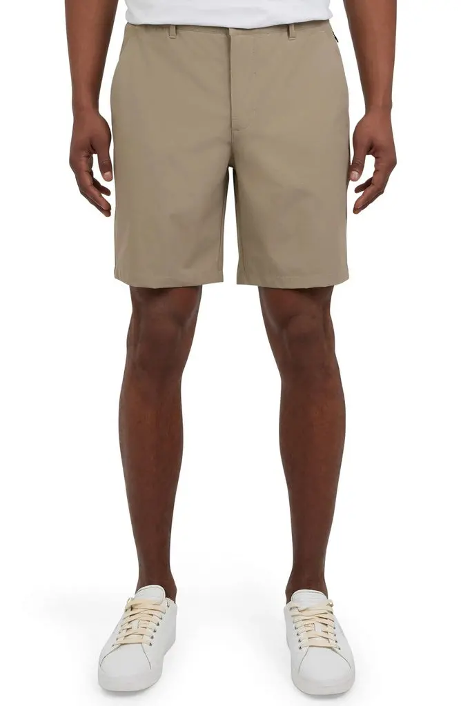 Dkny Kelton Tech-Chino 8-Inch Shorts