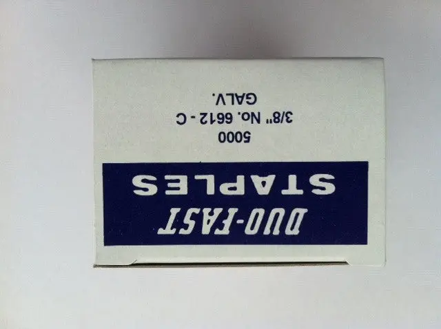 Duo-Fast 6612 Staples – 3/8-Inch Crown, 5,000 Per Box (Jk 779/10 Alternative) 1