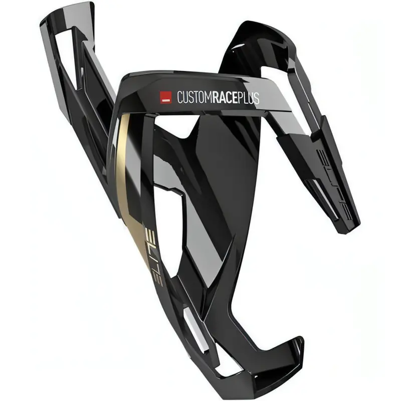 Elite Custom Race Plus Resin Bottle Cage – Gloss Black 1