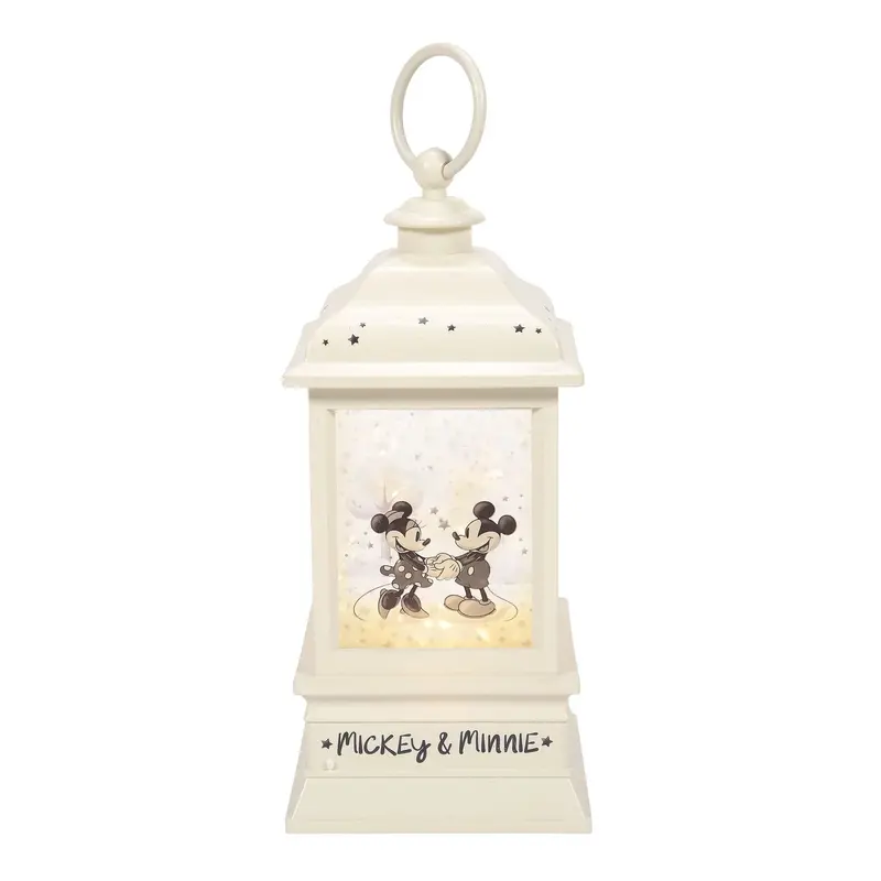 Enesco Disney Mickey & Minnie Lantern Water Ball – Light-Up Collectible 1