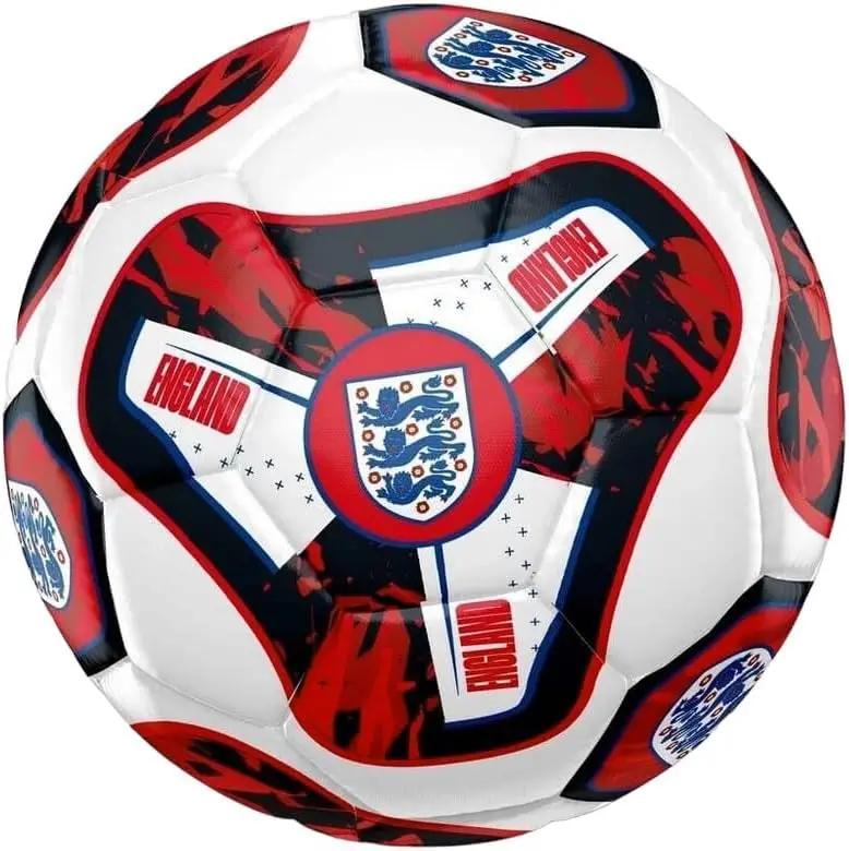 England National Team Tracer Football – High-Visibility White 1