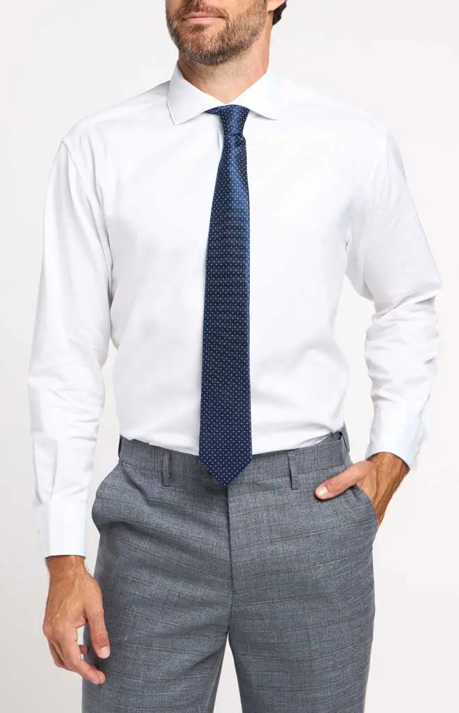 Eterna Modern-Fit Soft Luxury Dress Shirt 1