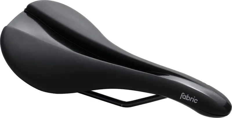 Fabric Line Sport Shallow Steel Road Bike Saddle – Matte Black 1