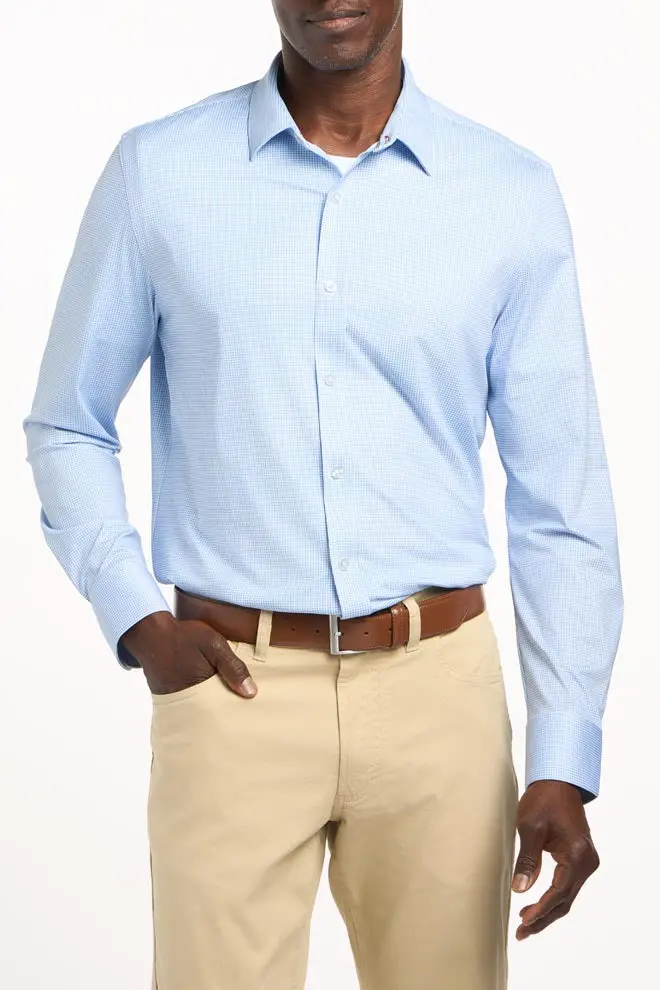 Flag & Anthem Florence Gingham Journey Shirt – Long Sleeve 1