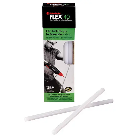 Flex 40 Hot-Melt Adhesive – 16 Oz Cartridge For Hb220 Glue Guns 1
