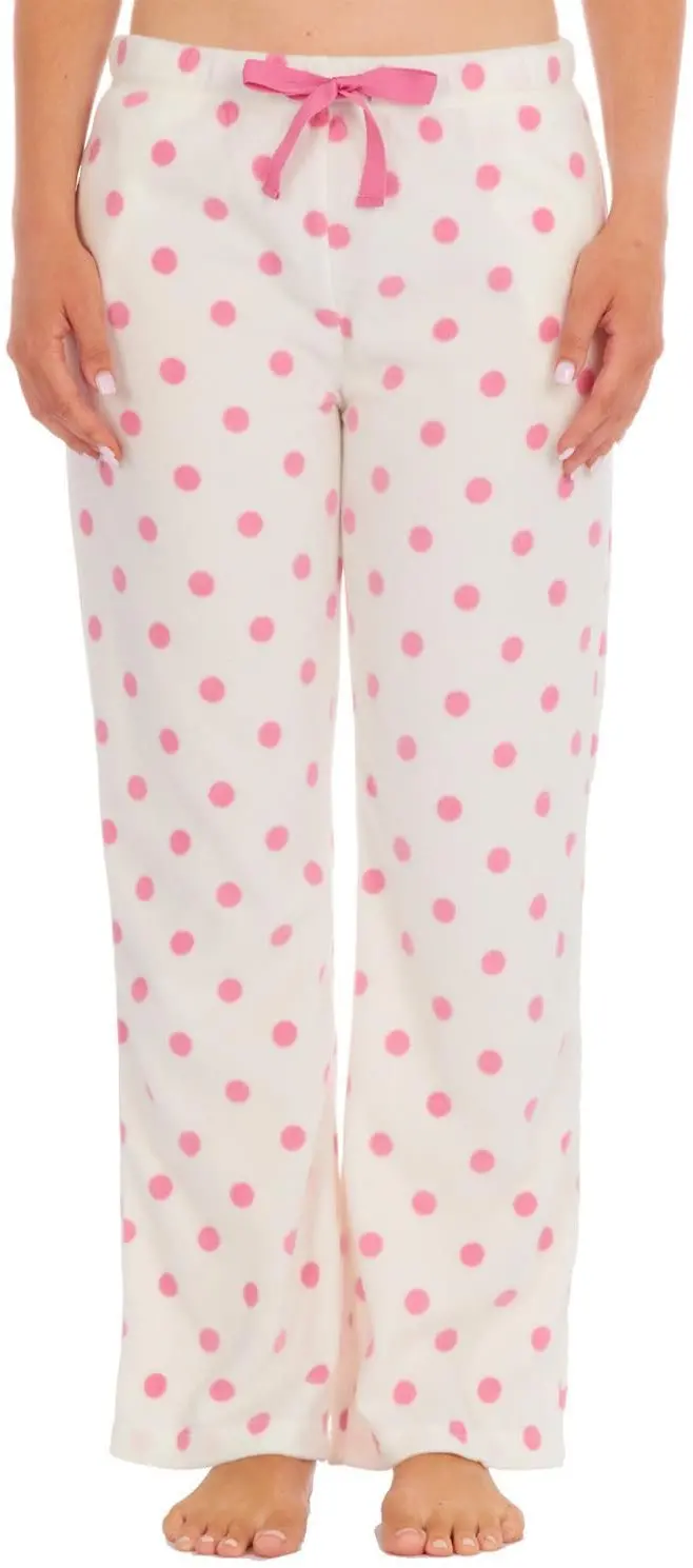 Forever Dreaming Bury Women’S Fleece Lounge Pants – Pure White 1