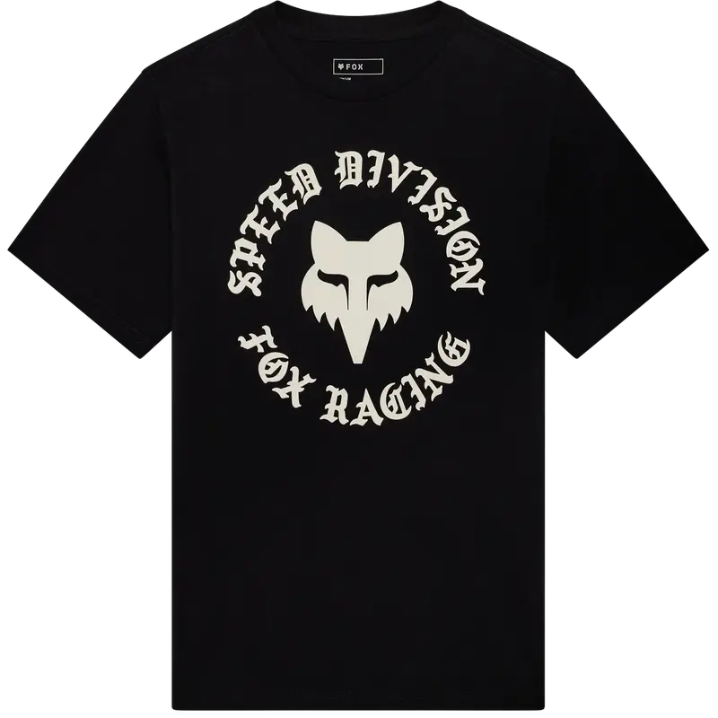 Fox Badge 195 Original Men'S Short Sleeve Top – Black 1