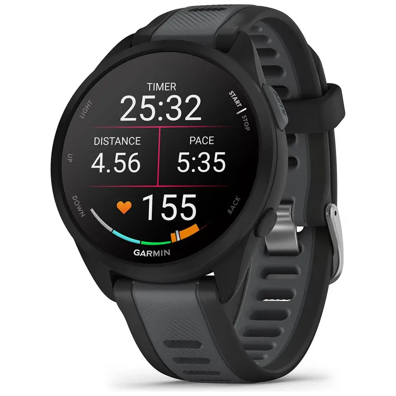 Garmin Forerunner 165 Gps Running Watch With Heart Rate Monitor – Matte Black 1