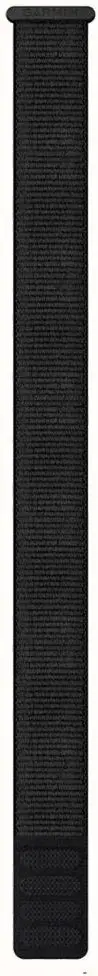 Garmin Ultrafit 20Mm Nylon Watch Band – Black Slim Comfort Strap 1