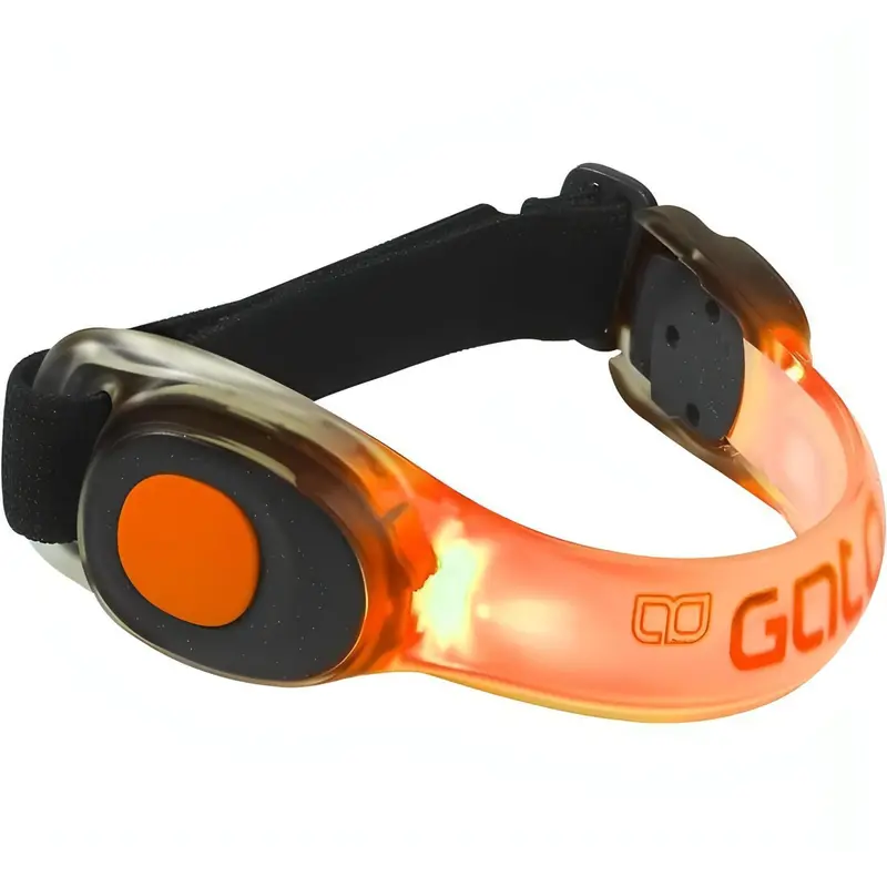 Gato Sports Bright Orange Led Safety Armband 1