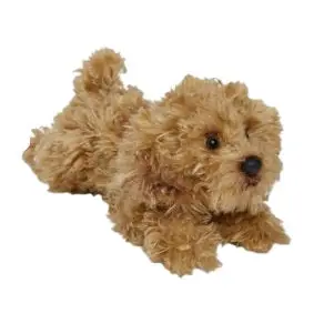 Golden Doodle Stuffed Animal Leo – 9-Inch Huggable Plush Dog Toy 1