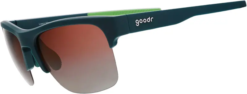 Goodr Lawn Mower Drag Race – Flexible, Grippy Running Eyewear 1