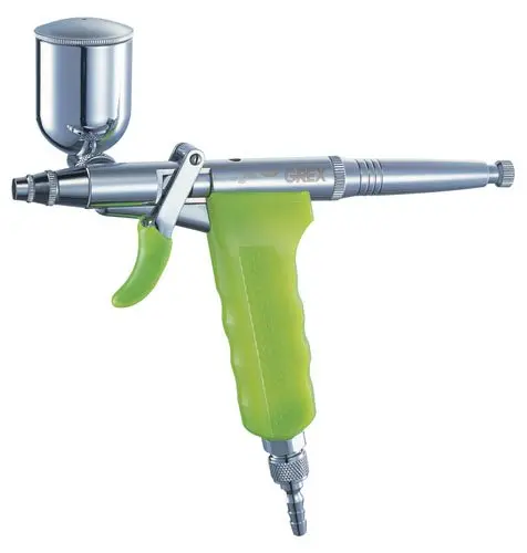Grex Genesis.Xt Dual-Action Gravity-Fed Airbrush – 0.35 Mm Nozzle, 7 Ml & 15 Ml Cups 1