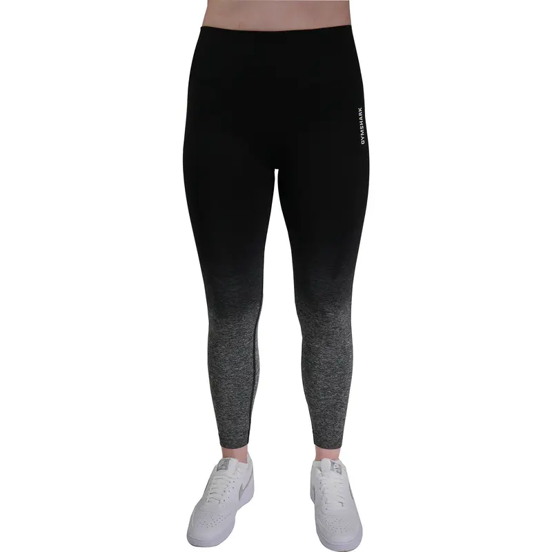 Gymshark Adapt Ombre Seamless Long Leggings For Women – Black 1
