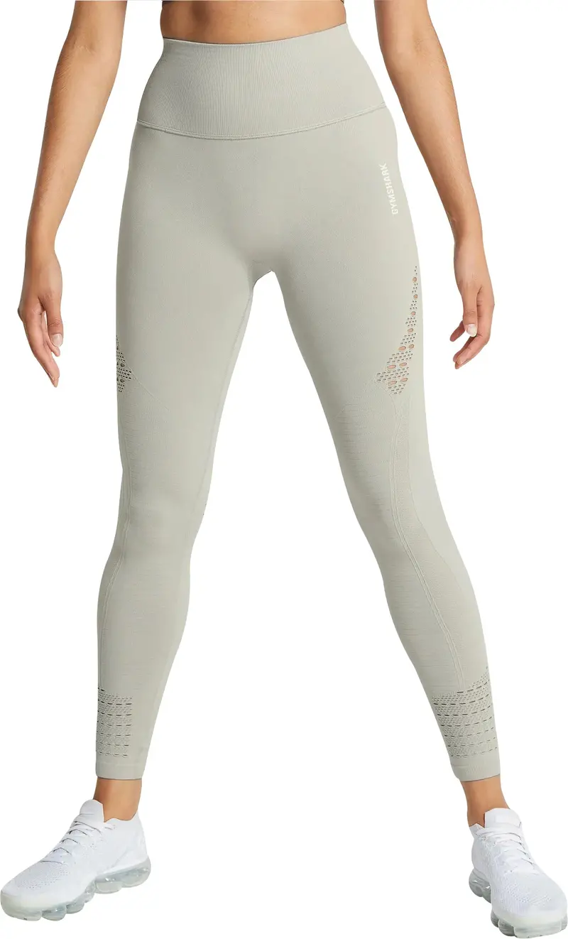 Gymshark Energy Seamless High-Waisted Training Tights For Women – Charcoal Grey 1