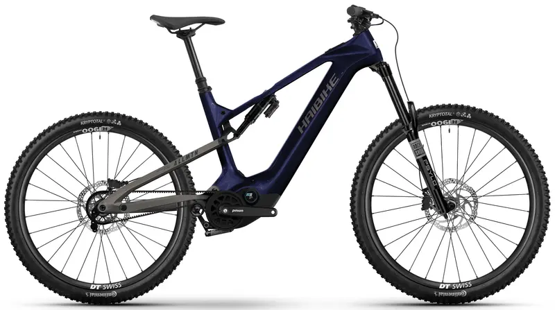 Haibike Allmtn Cf 10 Trn/Iq Electric Full-Suspension Mountain Bike – Midnight Blue, 2026 1