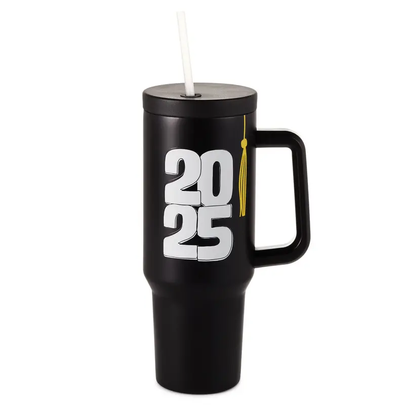 Hallmark Class Of 2025 Insulated Travel Mug – 40 Oz. With Handle 1