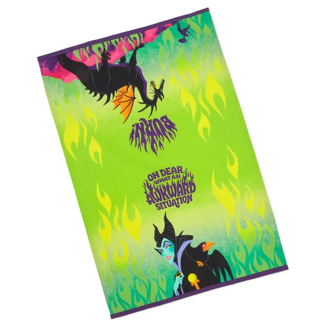 Hallmark Disney Villains Maleficent Themed Tea Towels (Set Of 2) 1