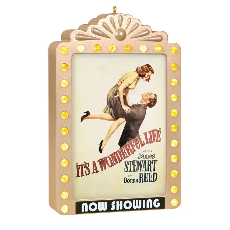 Hallmark It'S A Wonderful Life 80Th Anniversary Light-Up Ornament 1