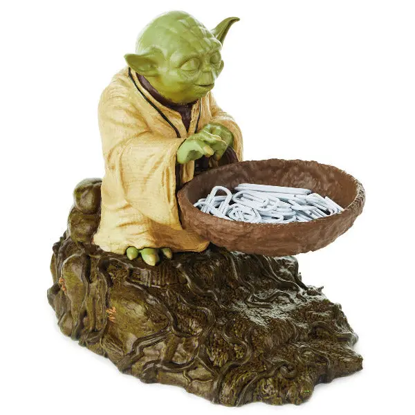 Hallmark Star Wars Yoda-Shaped Paper Clip Organizer 1