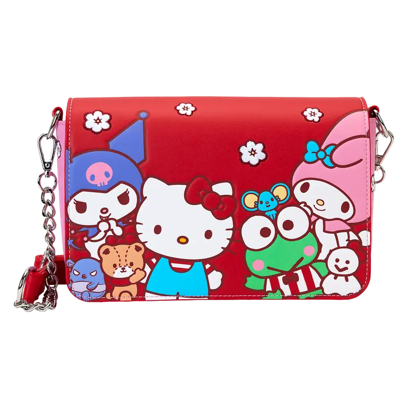 Hello Kitty & Friends Crossbody Bag – Loungefly Sanrio Colorblock Style 1