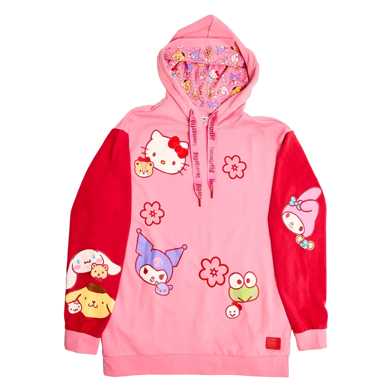 Hello Kitty & Pet Friends Hoodie – Loungefly Sanrio Unisex Sweatshirt 1