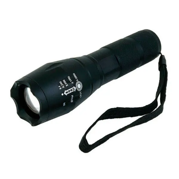 High-Lumen Tactical Flashlight – 320-Lumen Rechargeable Led Light 1