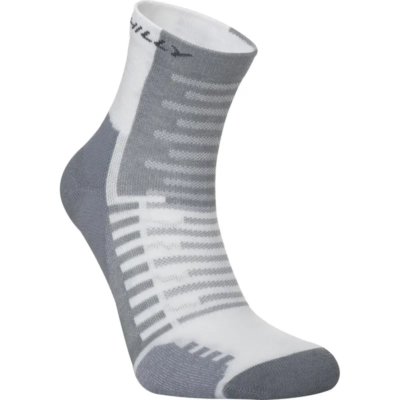 Hilly Active Anklet Running Socks – Minimalist White Design 1