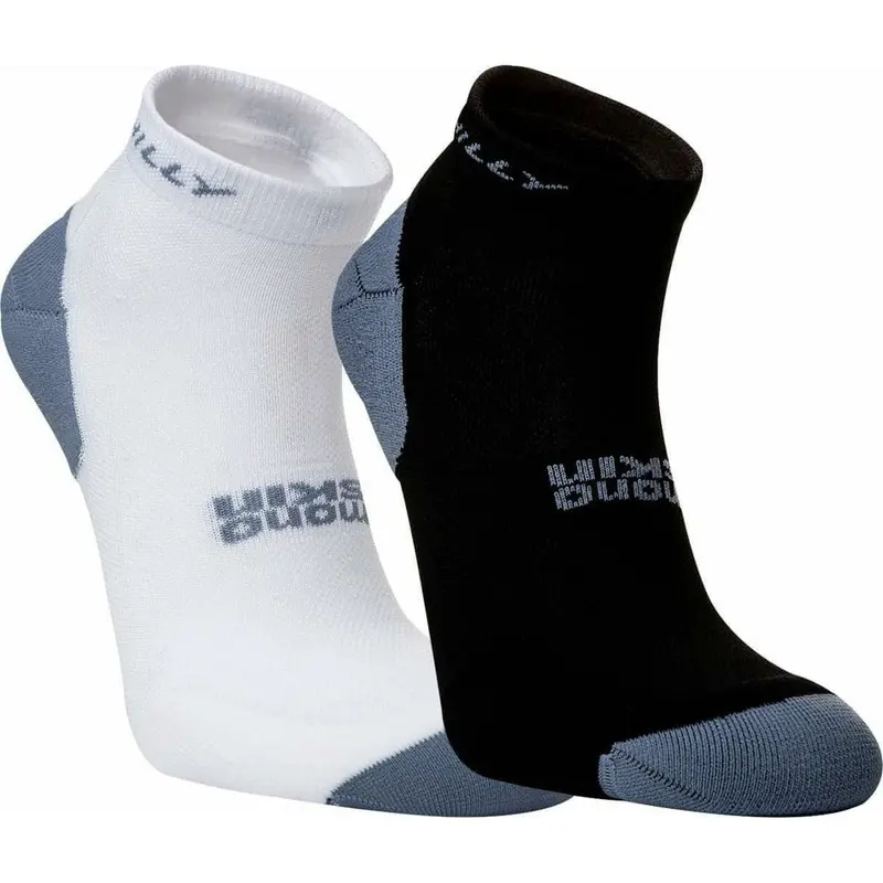 Hilly Active Quarter-Length Running Socks (2-Pack) – Assorted Colors 1
