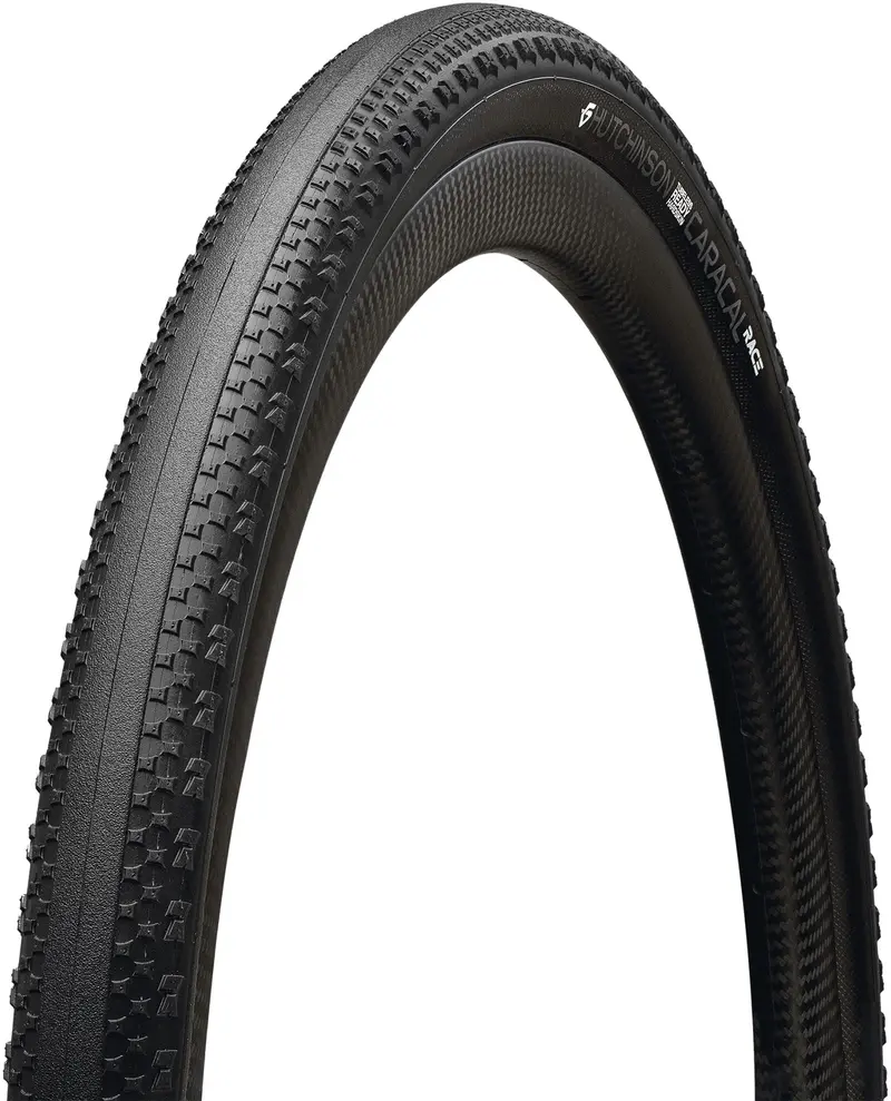 Hutchinson Caracal Race Gravel Tyre – Tubeless Ready – Sleek Black 1