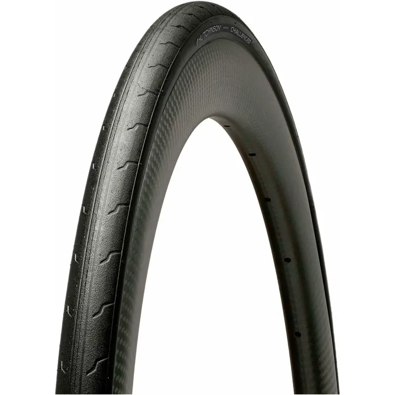 Hutchinson Challenger Folding Road Tyre – Durable Training Rubber – Jet Black 1