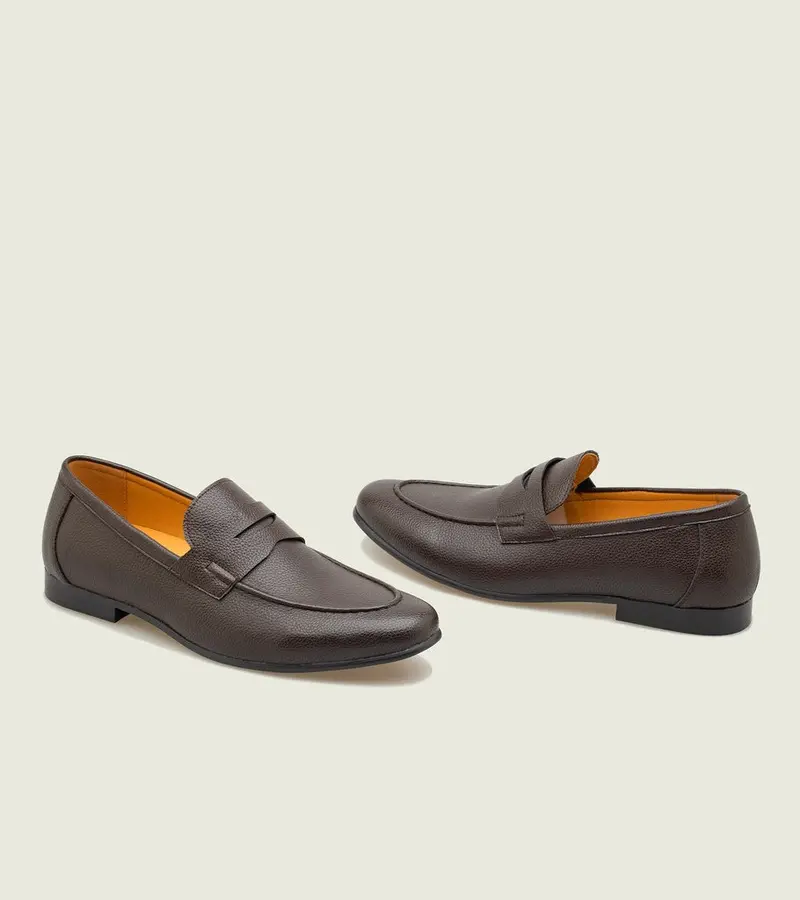 Jack Erwin Evan Leather Loafer – Casual Slip-On Shoe 1