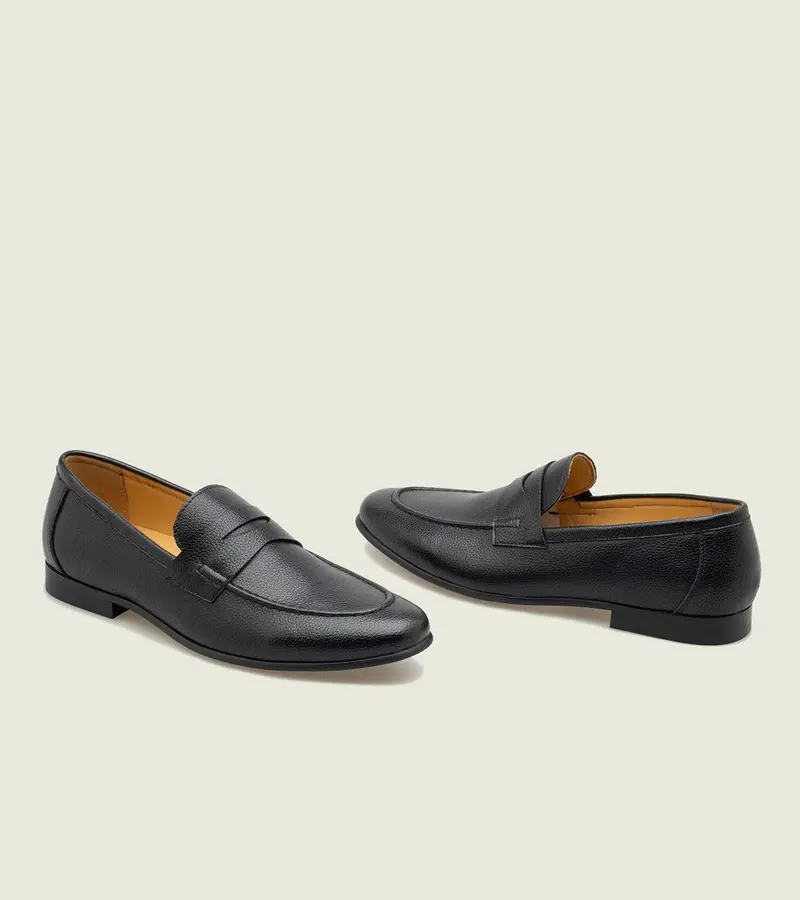 Jack Erwin Evan Suede-Trimmed Loafer – Everyday Casual Style 1