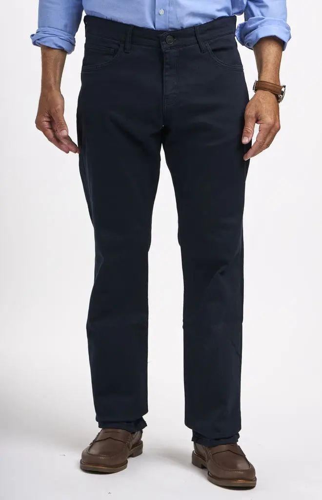 Jack Of Spades Relaxed-Fit Stretch Twill Five-Pocket Trousers 1