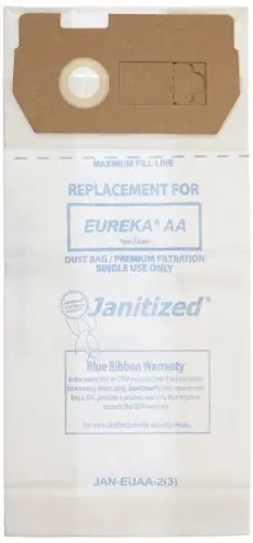 Janitized Replacement Bags For Eureka Aa Series Uprights — Compatible With 4100–4600 & 5180 Models, 36-Pack 1