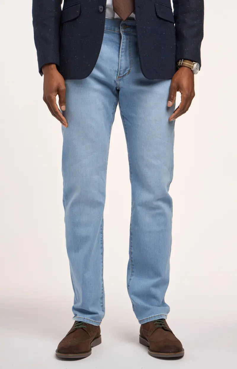 Joe'S Jeans Light-Wash Slim-Fit Denim In 'Fantastic Voyage' Style 1