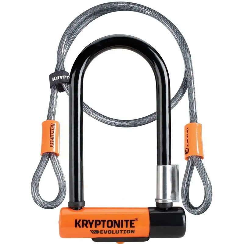 Kryptonite Evolution Mini-7 U-Lock – Compact Security Bike Lock 1