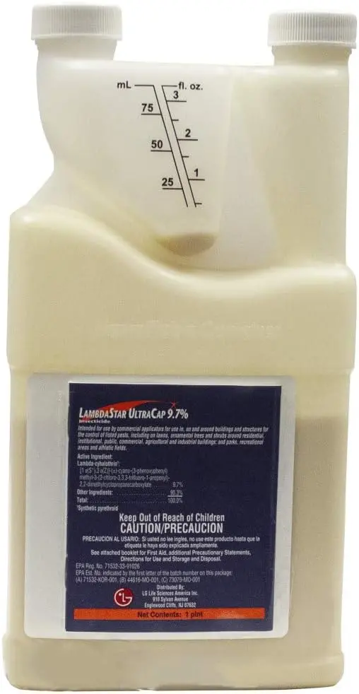 Lambdastar Ultracap 9.7% Insecticide Concentrate, 16 Oz Bottle 1