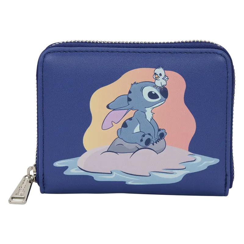 Lilo & Stitch Animal Friends Zip-Around Wallet By Loungefly 1