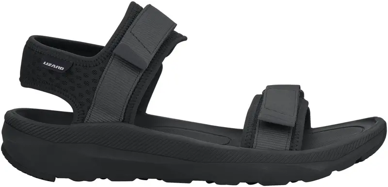 Lizard Trek Men'S Outdoor Sandals – Matte Black 1