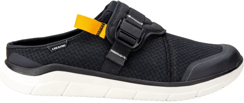 Lizard Way Men'S Slip-On Moc Sandals – Matte Black 1