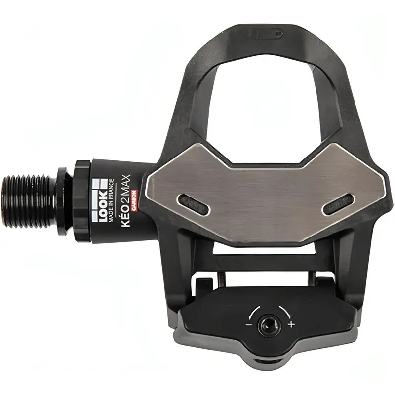 Look Keo 2 Max Carbon Road Pedals With Keo Grip Cleats – Black 1