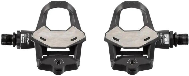 Look Keo 2 Max Road Pedal System With Keo Grip Cleats – Onyx Black 1