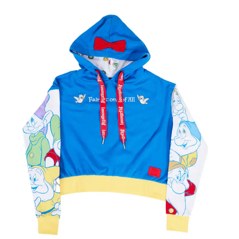 Loungefly Disney Snow White Fairest Crop Hoodie 1