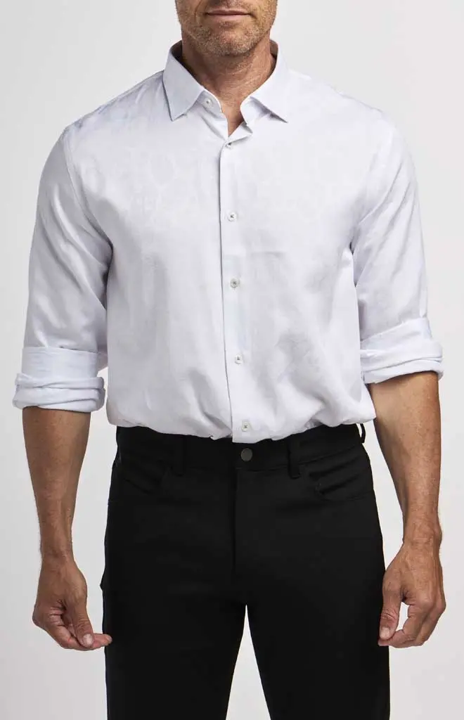 Luchiano Visconti Premium Long-Sleeve Dress Shirt 1