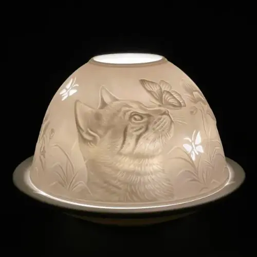 Luumii Soothing Light With Timer – Playful Cat-Shaped Laser-Cut Dome 1