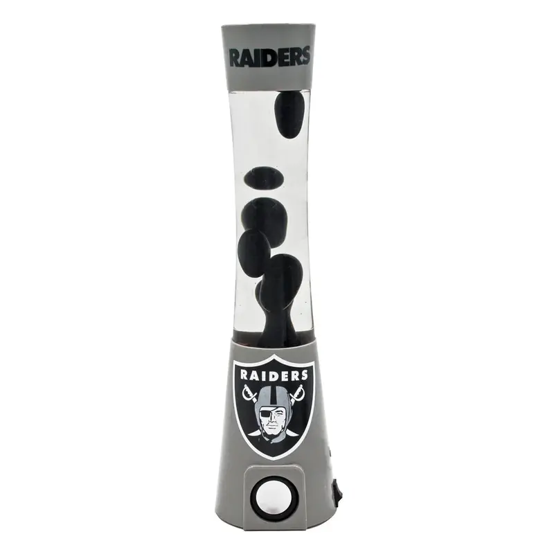 Magma Lamp Speaker – Las Vegas Raiders Nfl Edition 1