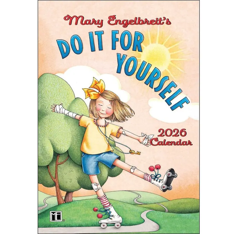 Mary Engelbreit Do It For Yourself 2026 Pocket Planner – Monthly Format 1